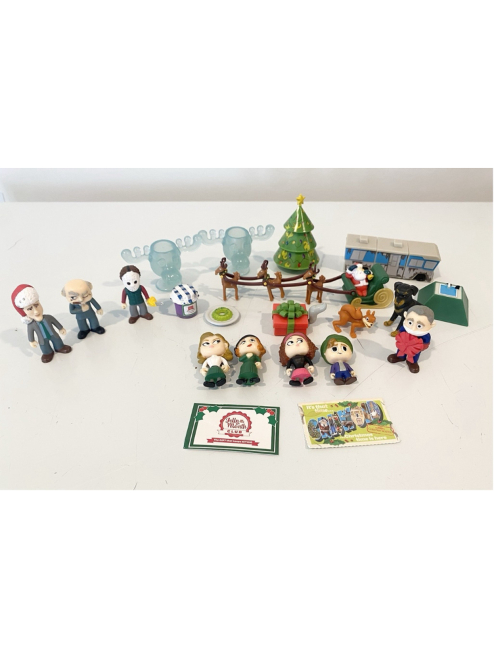 National Lampoon’s Christmas Vacation Advent Calendar Figures Accessories Lot
